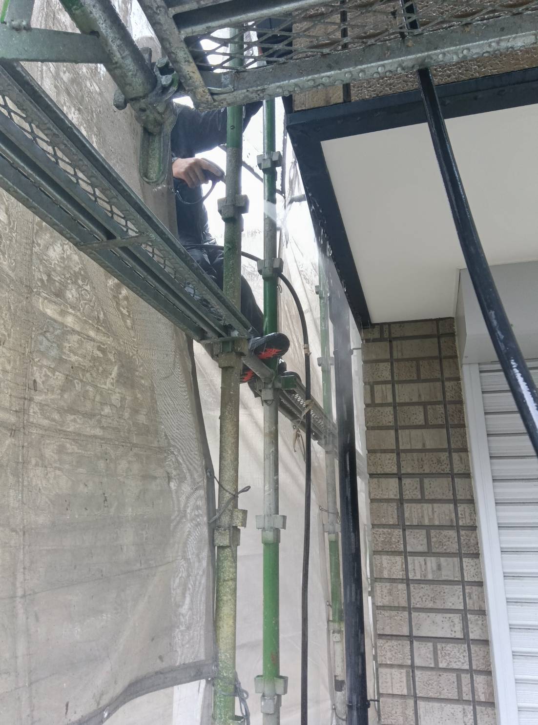 既存外壁水洗い洗浄